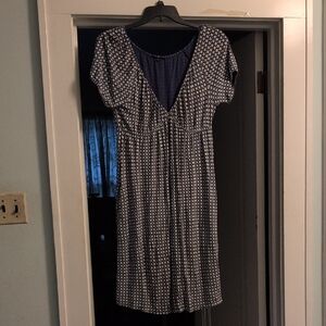 GAP Navy Dress with White Accents